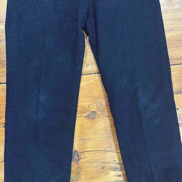 Faconnable women’s navy corduroy trouser pants size 12 - Picture 8 of 8